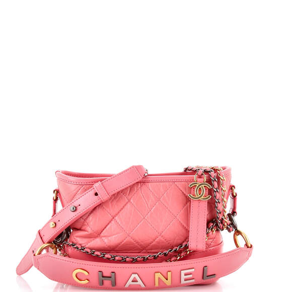 Gabrielle Hobo With Logo Handle Quilted #205701C34B - Picture 1 of 8